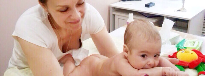 Массаж грудничку