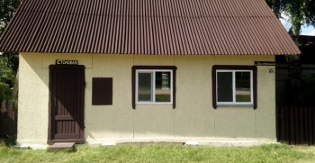 Окунево. Столовая (вид с улицы)