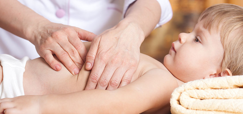 Массаж живота