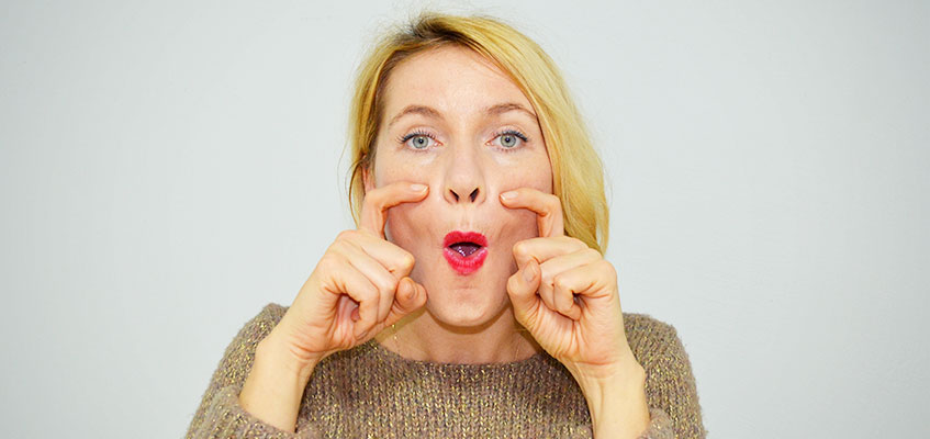 Поднимаем щеки