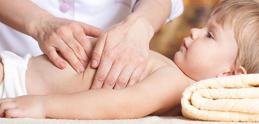 Массаж ребенку