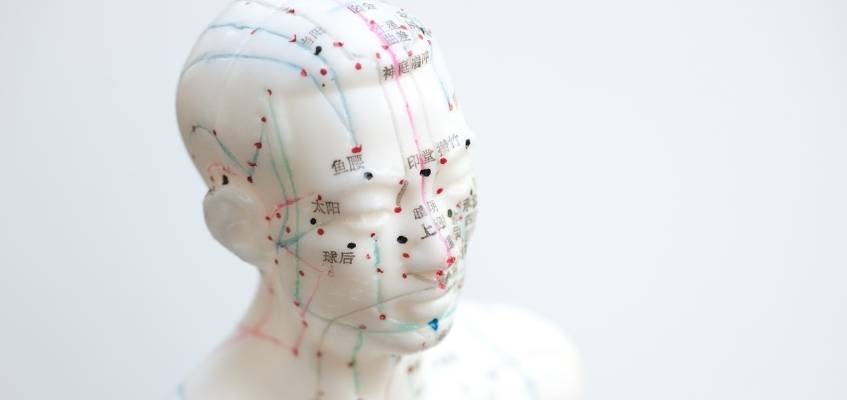 Расположение точек на голове