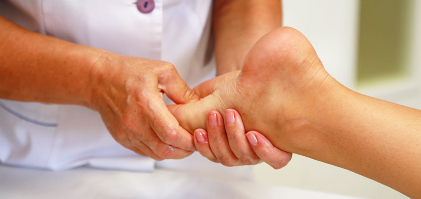 Массаж стопы