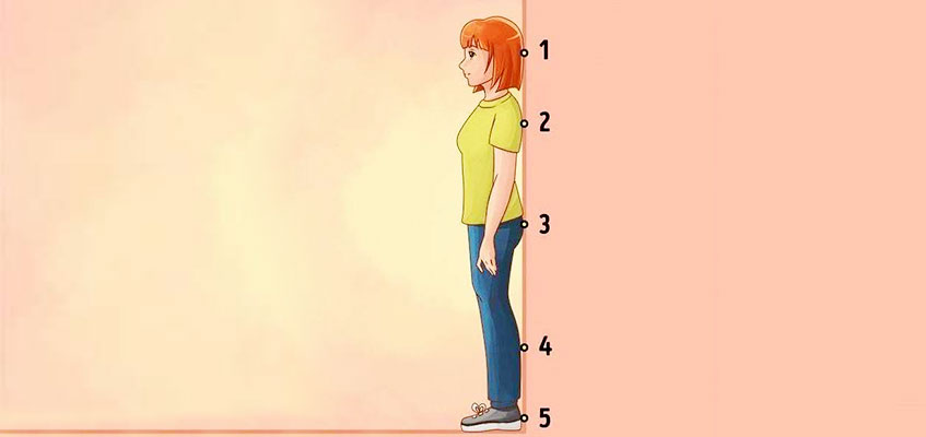 Схема правильной позы