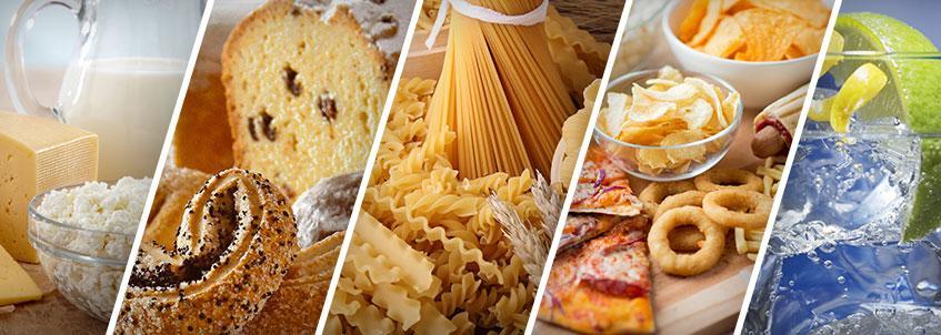 Молочные и мучные продукты