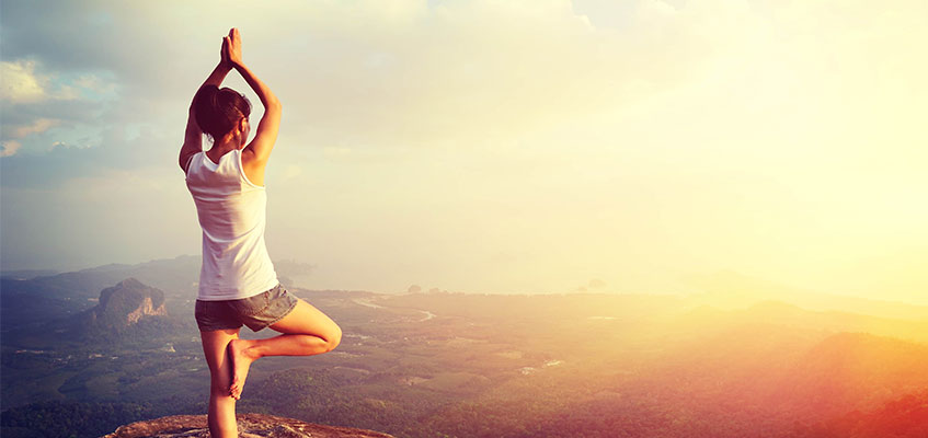 Йога на вершине