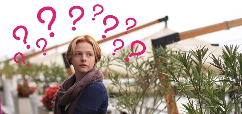 Вопросы вокруг девушки