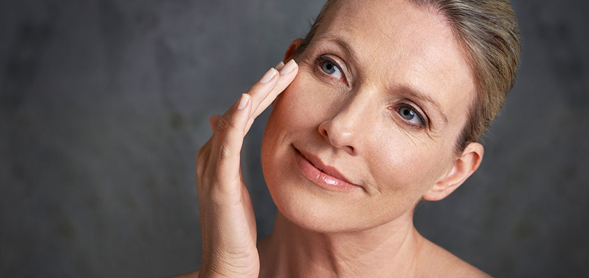 Женщина с морщинами